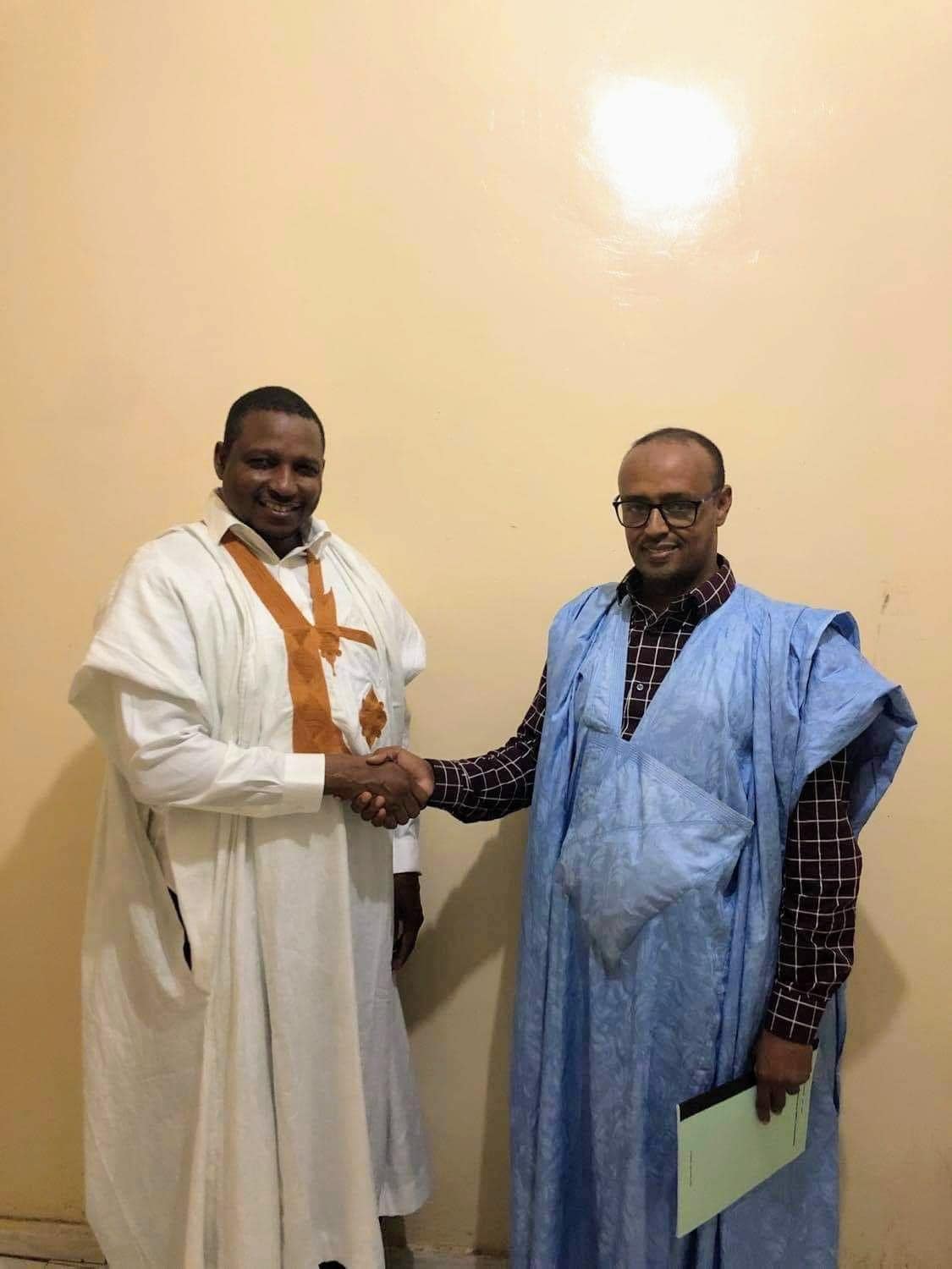 صورة مرشح للرئاسة الغامبية من أصول موريتانية