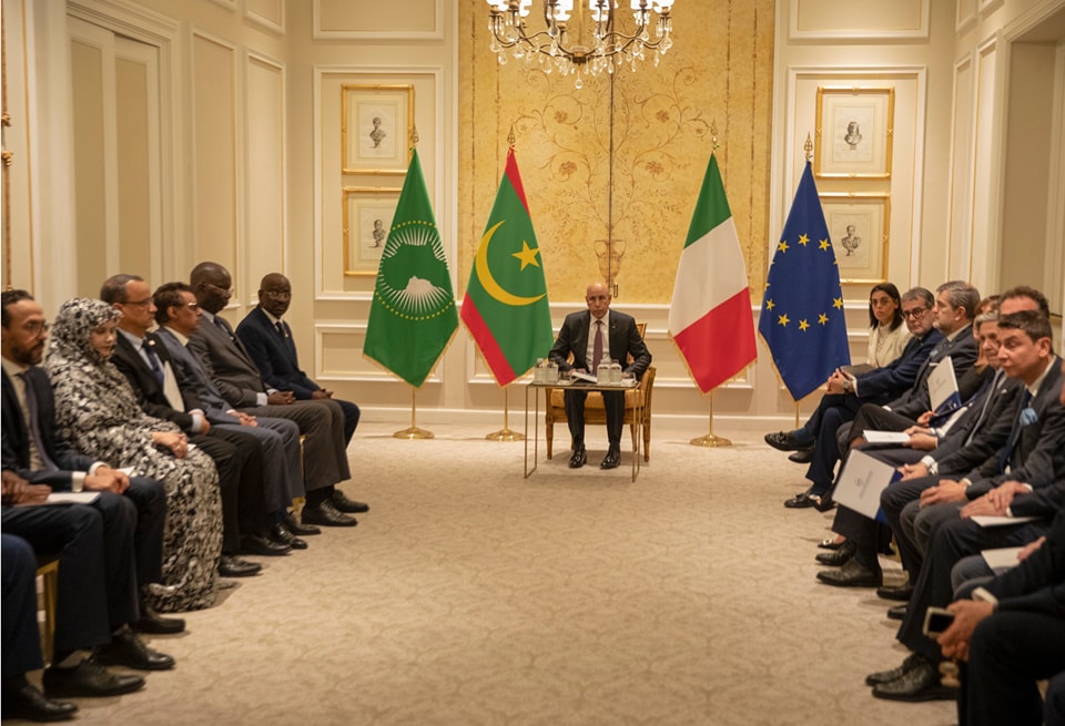 ولد الغزواني يطلق جلسة عمل بين عدد من رجال الأعمال&nbsp;(…)