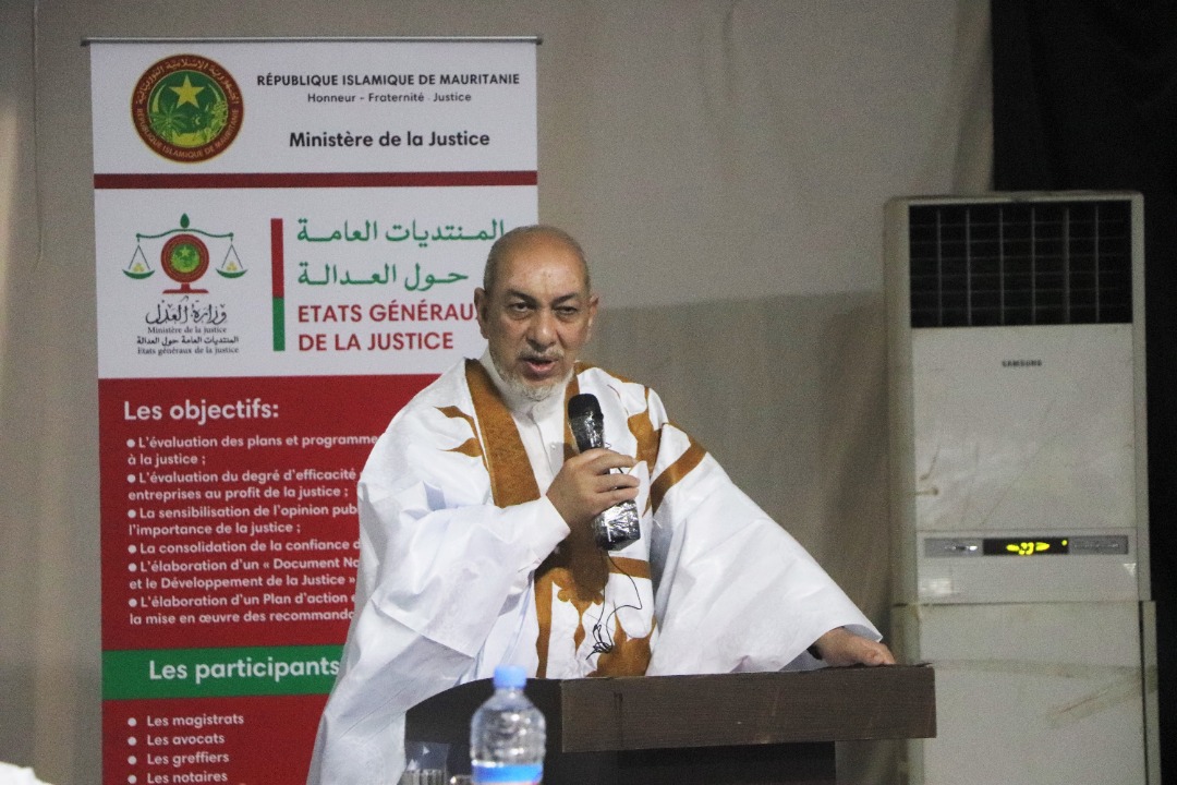 وزير العدل ولد بيه يطالب المشاركين في الأيام التشاورية&nbsp;(…)