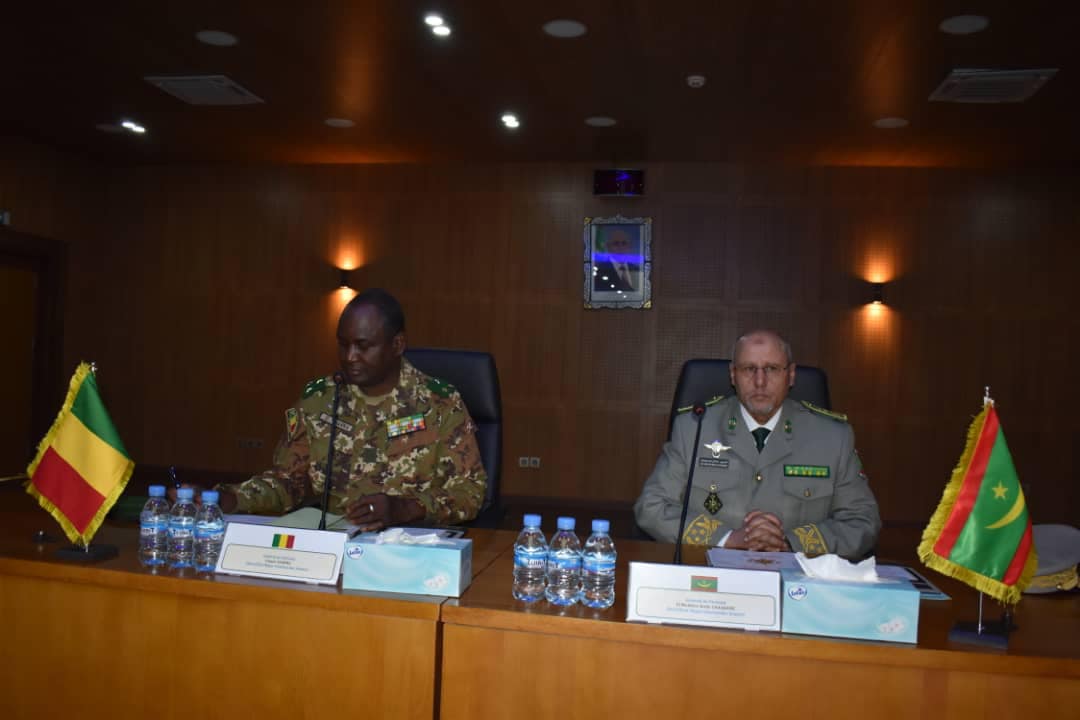 الجيش الموريتاني علاقات التعاون العسكري مع الجيش المالي