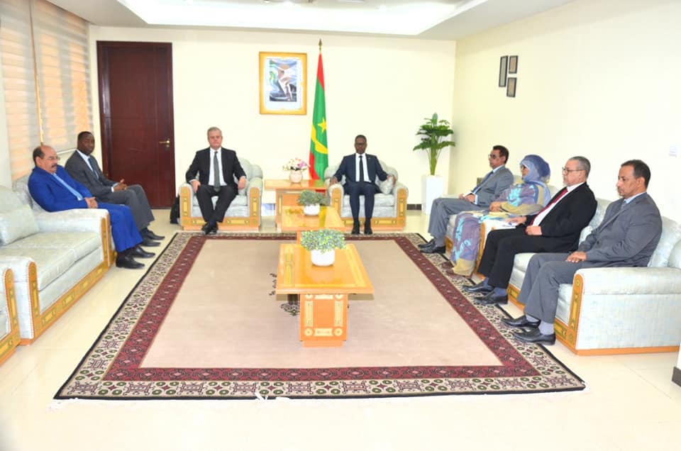 ولد بلال يلتقي المدير التنفيذي للأمانة العامة الدولية&nbsp;(…)