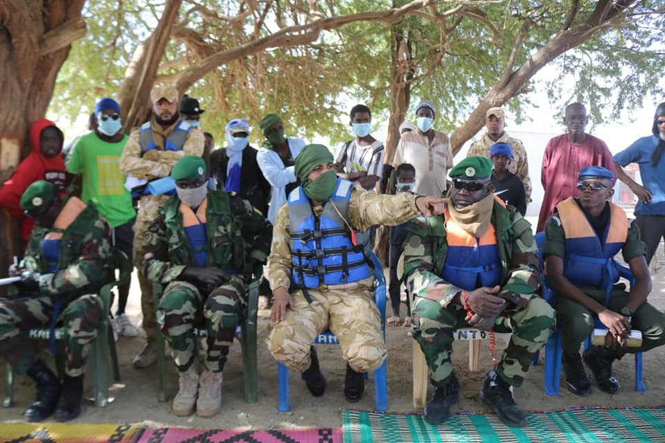 دوريات مشتركة بين الجيشين الموريتاني والسنغالي على ضفة&nbsp;(…)