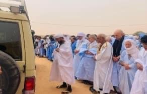 الآلاف يصلون على جثمان حرم الرئيس الأسبق المرحومة مريم داداه