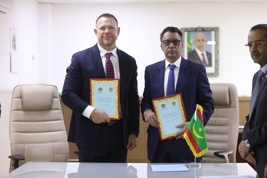 شركة شل Shell النفطية تعزز وجودها في موريتانيا بتوقيعها&nbsp;(…)