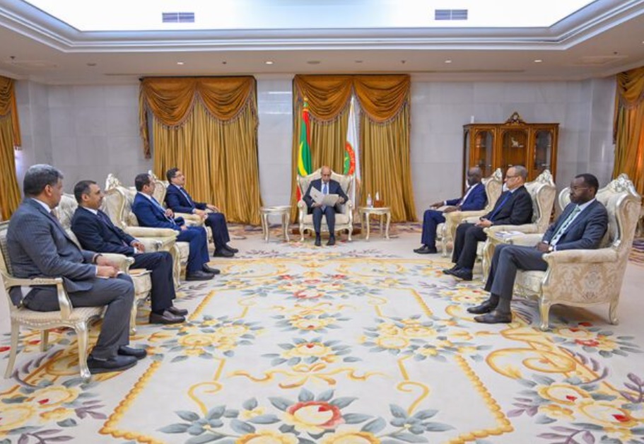 وزير الخارجية اليمني يسلم الرئيس ولد الغزواني رسالة من&nbsp;(…)