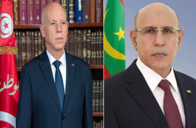 نص الرسالة التي بعث بها الرئيس ولد الغزواني لللرئيس قيس سعيد