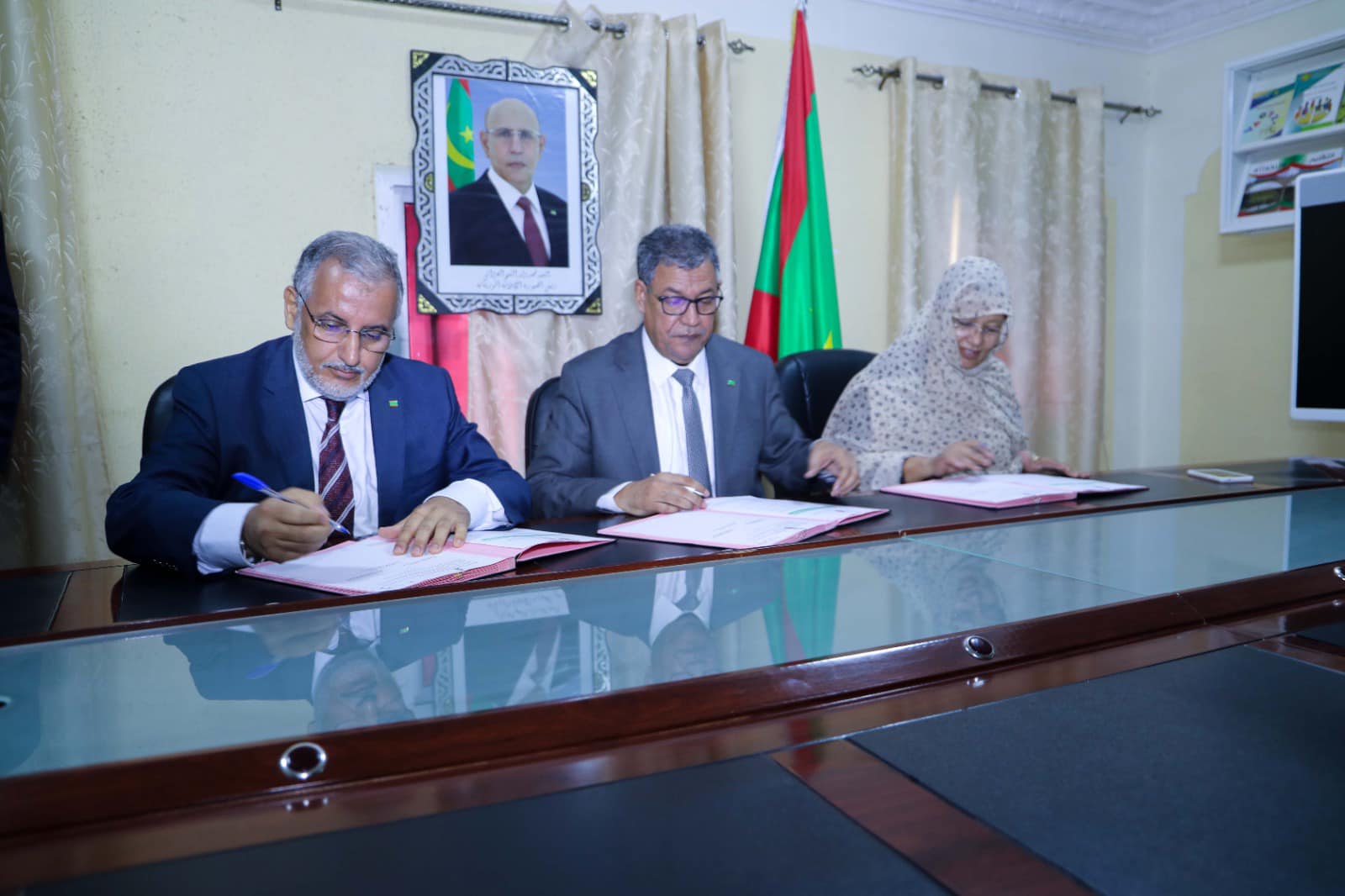 التوقيع على تنفيذ البروتوكول الثلاثي المتعلق بالبرنامج&nbsp;(…)