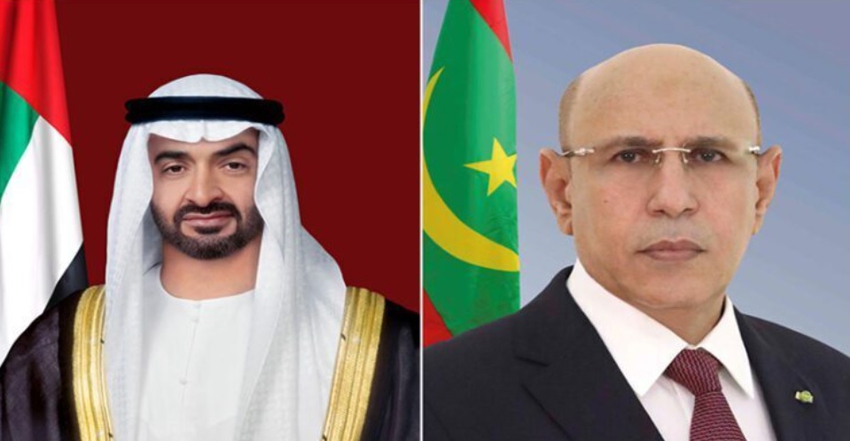 الرئيس ولد الغزواني يتصل هاتفيا برئيس الإمارات