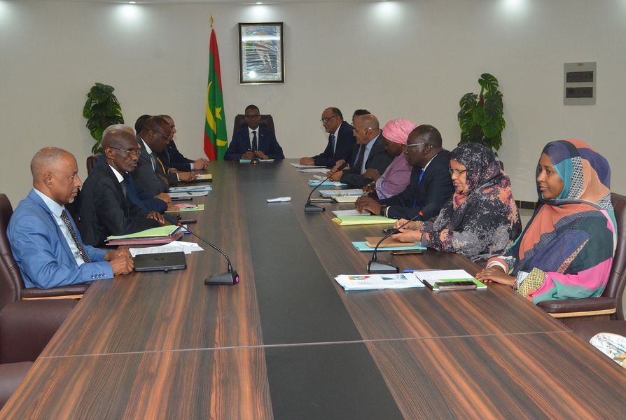 اللجنة الوزارية المكلفة بمتابعة عصرنة مدينة انواكشوط&nbsp;(…)