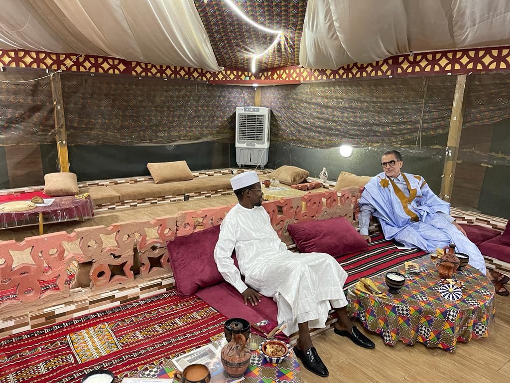 المدير العام لشركة معادن موريتانيا يلتقي وفدا من الشركة&nbsp;(…)