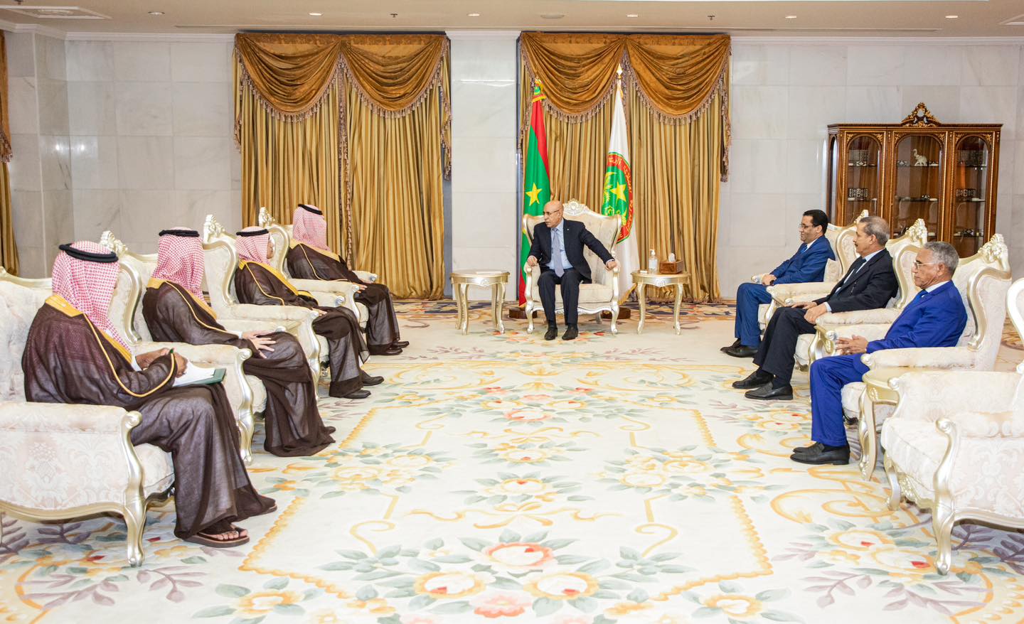 الرئيس ولد الغزواني يلتقي وزير السياحة السعودي أحمد الخطيب