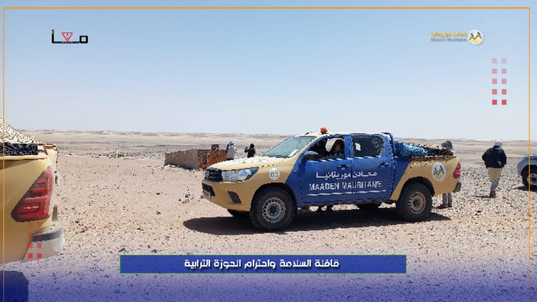 معادن موريتانيا: قافلة السلامة واحترام الحوزة تنهي أنشطتها