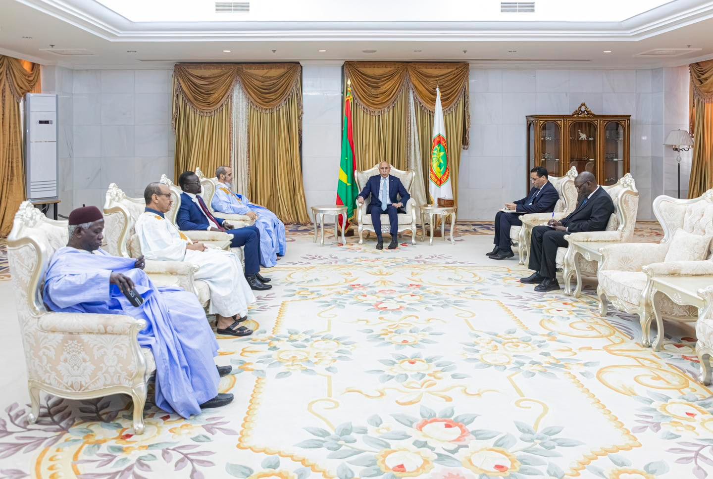 رئيس مؤسسة المعارضة: بحثنا مع الرئيس غزواني مشاكل&nbsp;(…)