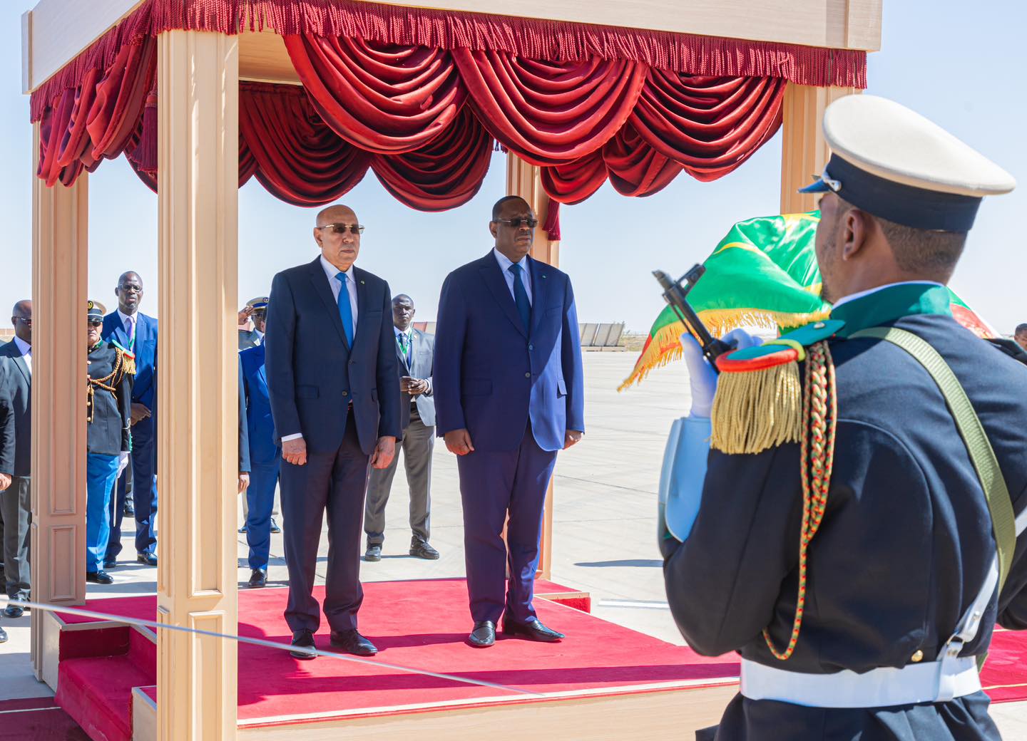 ماكي صال يصل إلى نواكشوط في مستهل زيارة صداقة وعمل