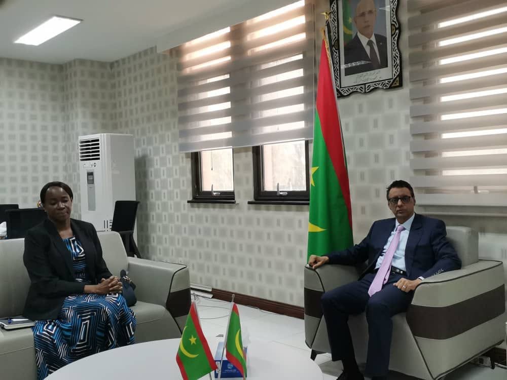 موريتانيا تبحث مع ممثل مؤسسة التمويل الدولية التابعة&nbsp;(…)
