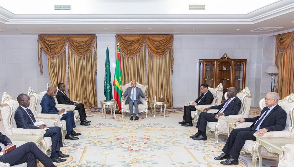 الرئيس غزواني يلتقي وزير الخارجية والتعاون الدولي&nbsp;(…)