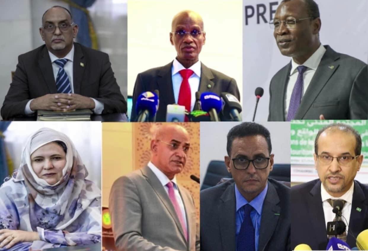 خمسة وزراء من أصل سبعة كانوا ضمن الحملة الماضية