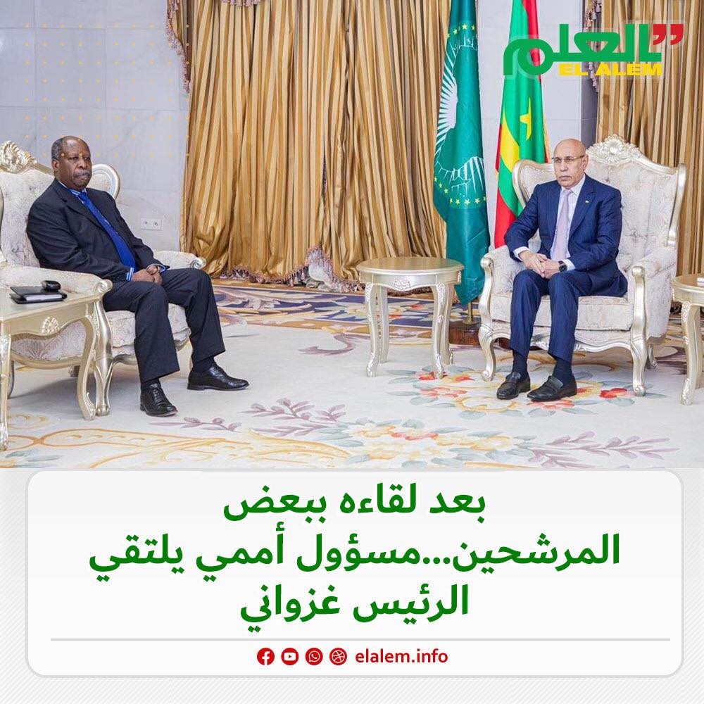 الرئيس غزواني يلتقي الممثل الخاص للأمين العام للأمم المتحدة