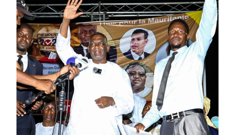 المترشح بيرام ولد اعبيدي: هدفي الأساسي عندما أفوز برئاسة&nbsp;(…)