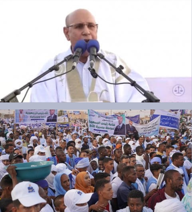 المترشح محمد ولد الشيخ الغزواني واغتنام الفرص!!