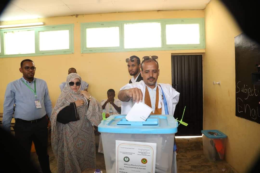 مرشح التغيير الآمن ولد الوافي: أملي أن يختار الشعب&nbsp;(…)