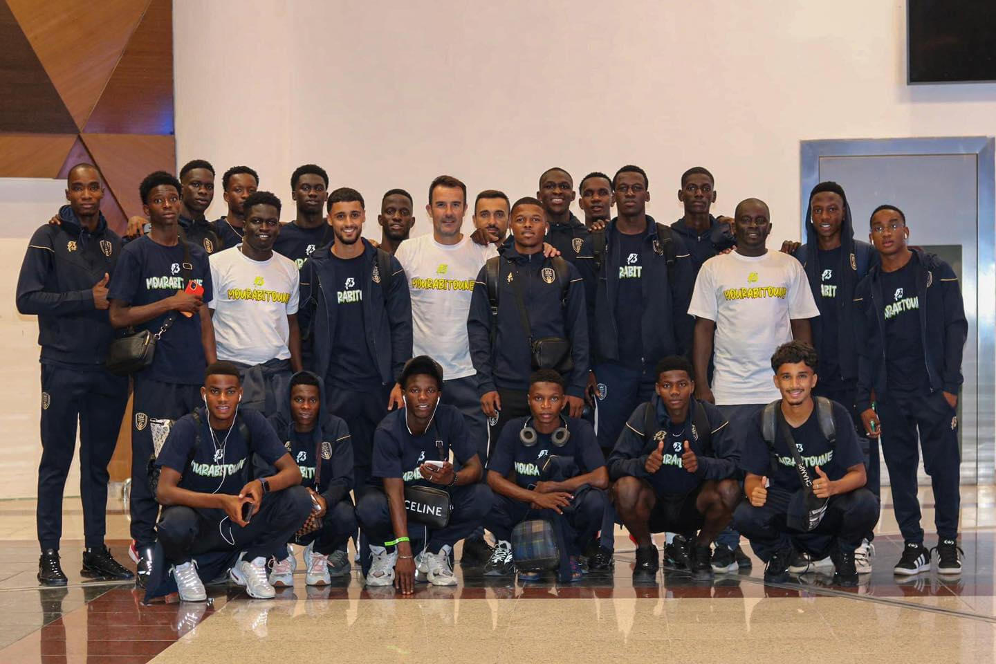المنتخب الموريتاني لكرة القدم تحت 20 عاماً يصل  لإسبانيا (…)