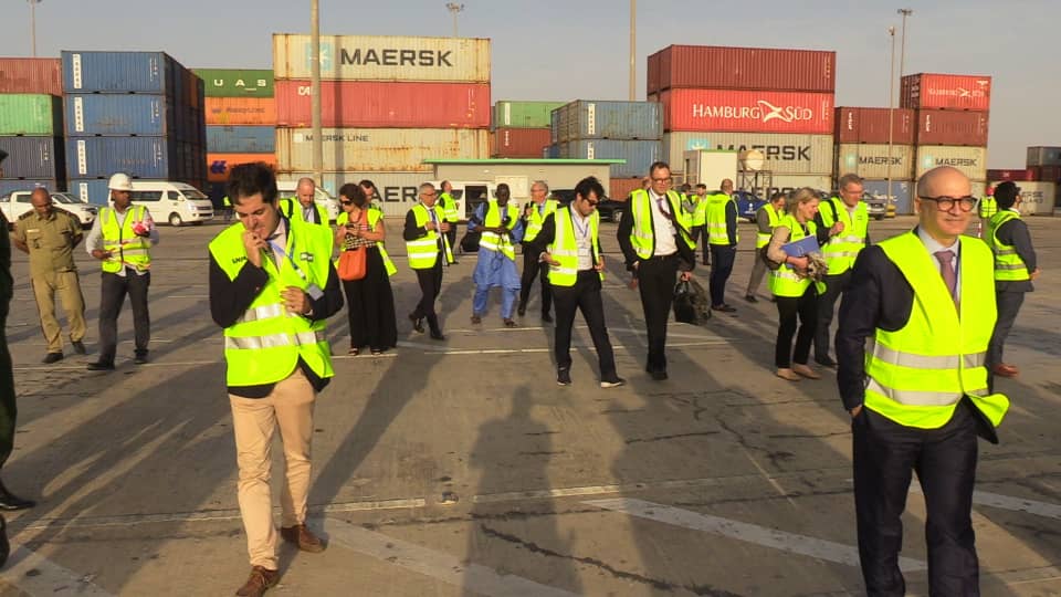 مستثمرون أوربييون فى مجال الهيدروجين الأخضر يؤدون زيارة&nbsp;(…)