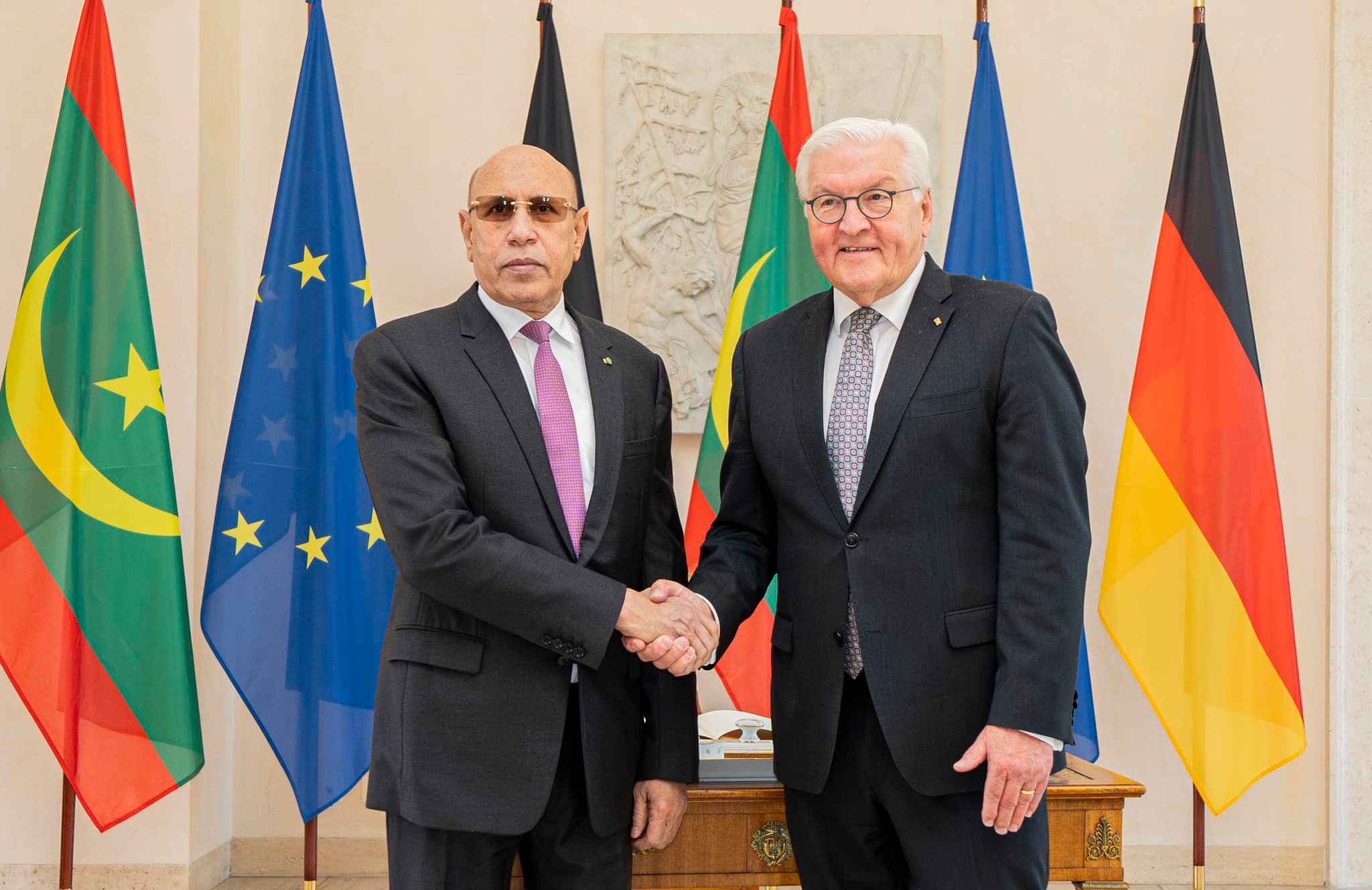 الرئيس الموريتاني غزواني يدعو الرئيس الألماني لزيارة&nbsp;(…)