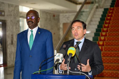 وزير الخارجية الإسباني: نعتبر موريتانيا دولة مستقرة&nbsp;(…)