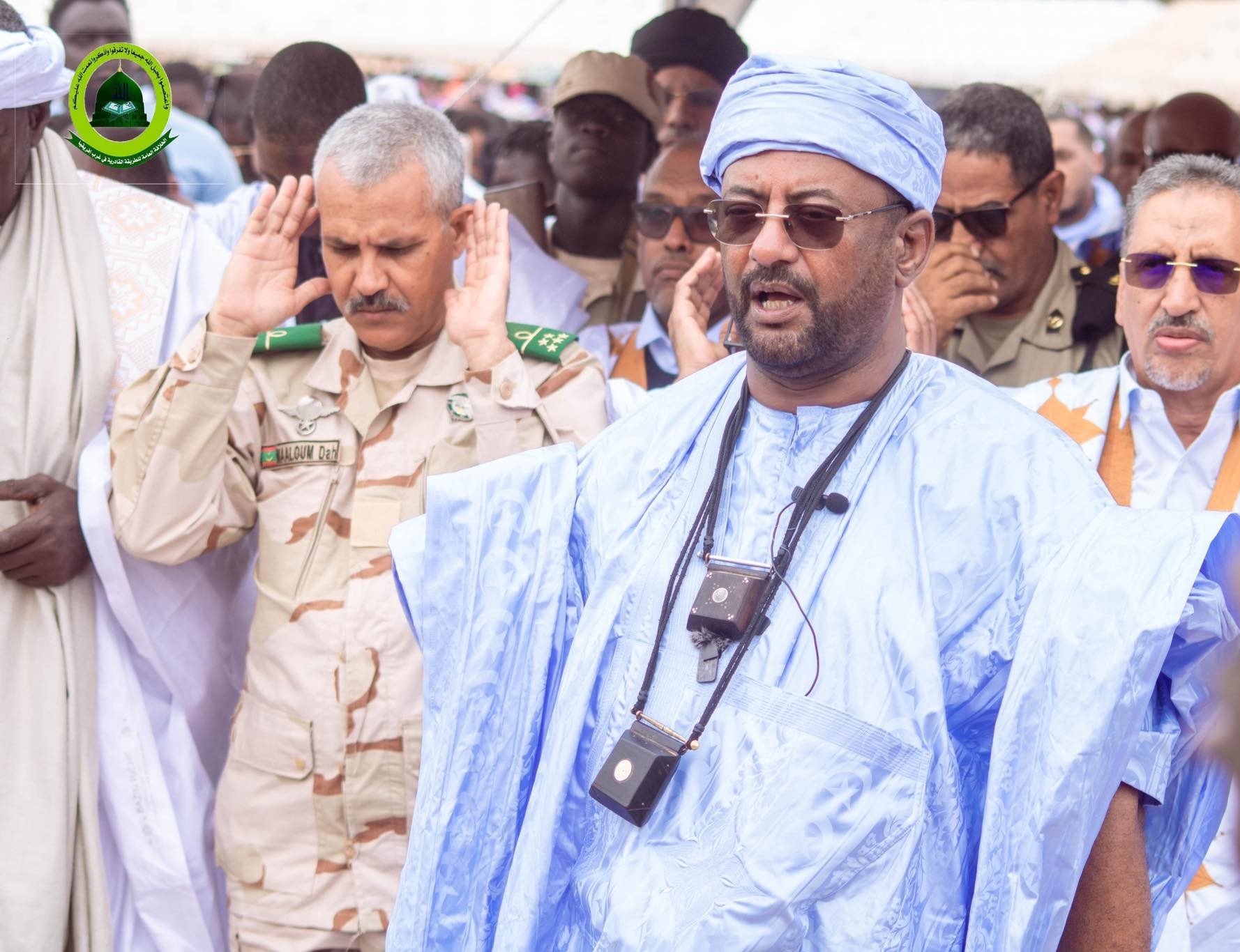 هكذا أقام الآلاف من مريدي وأتباع الطريقة القادرية صلاة&nbsp;(…)