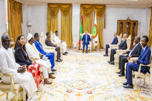 هؤلاء الوزراء من دول مجموعة الخمس بالساحل هم من التقاهم&nbsp;(…)