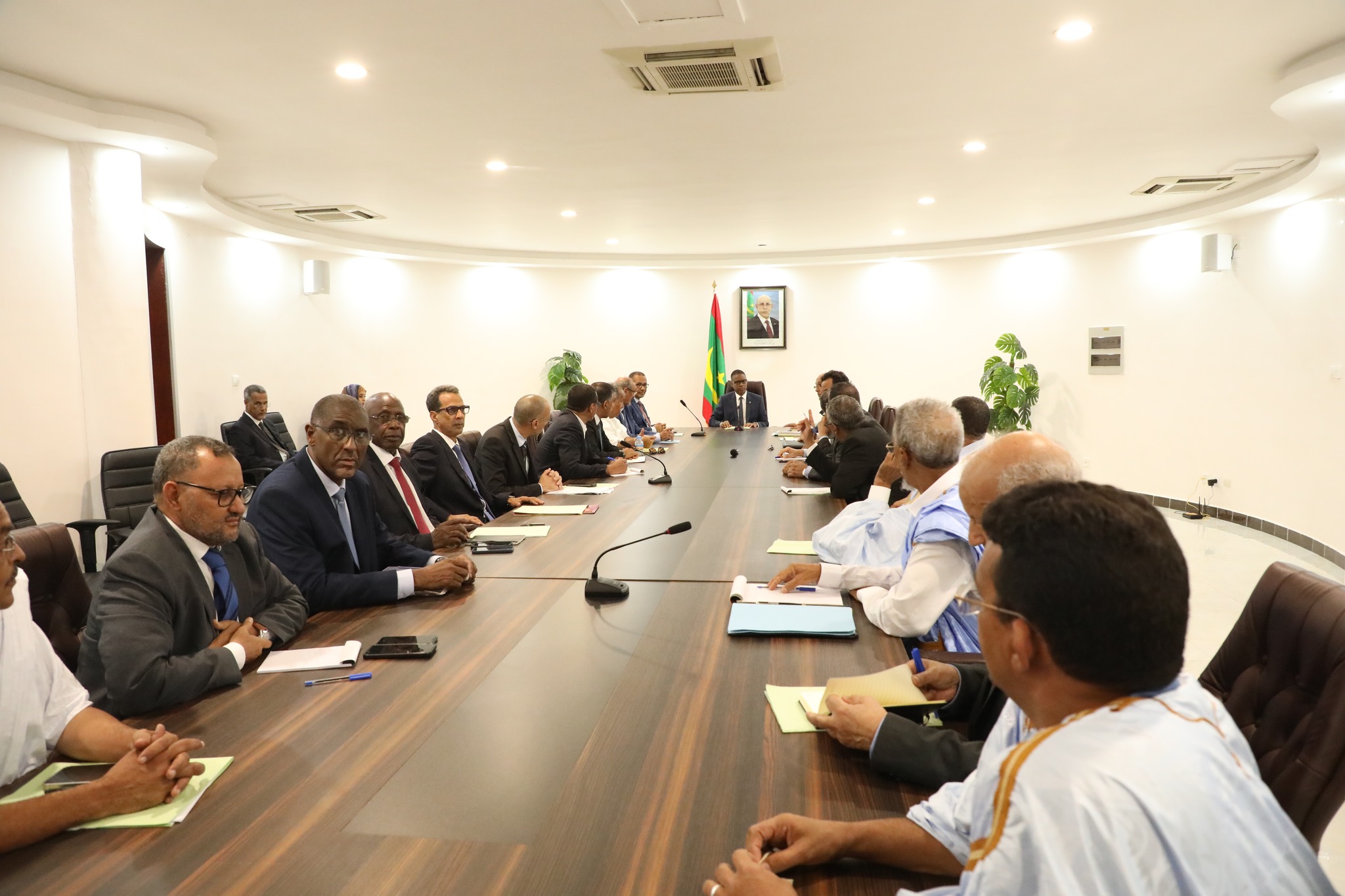 ولد بلال يلتقي المكتب التنفيذي للاتحاد الوطني لأرباب&nbsp;(…)