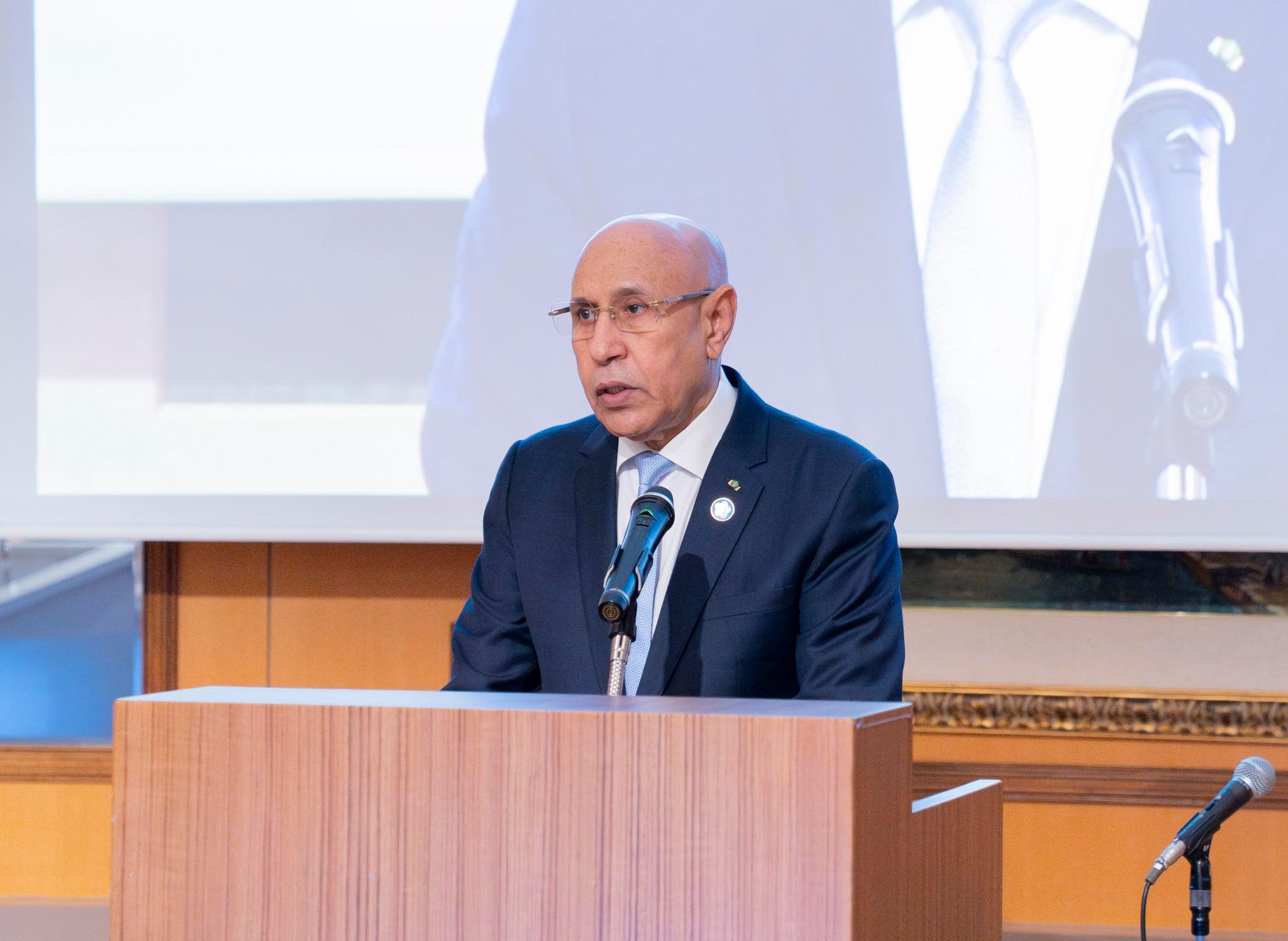 الرئيس غزواني في مؤتمر اليابان: النزوح القسري لملايين (…)