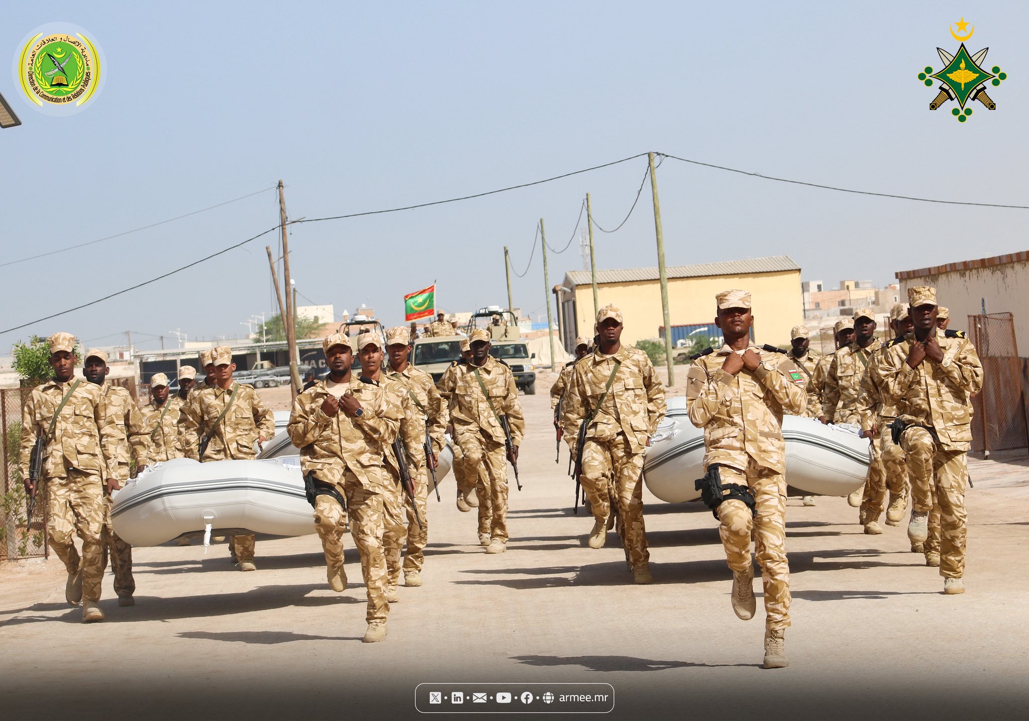 الجيش الموريتاني يبدأ الاستعدادات للعرض العسكري لذي (…)