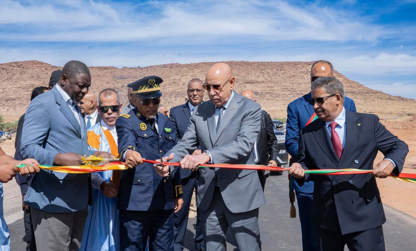 في لعصابه.. الرئيس غزواني يدشن عدداً من المشاريع