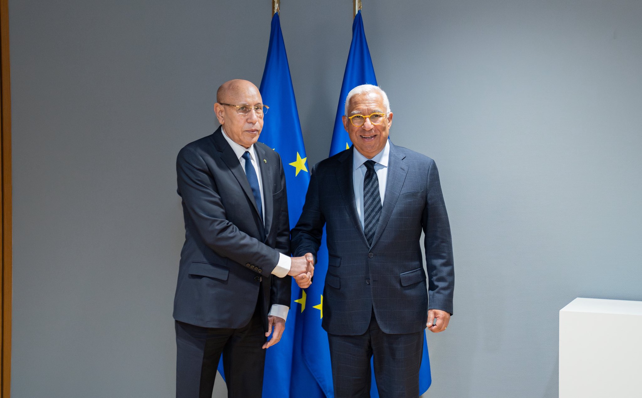 الرئيس غزواني يعود لموريتانيا بعد لقائه اليوم رئيس&nbsp;(…)