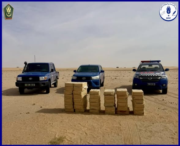 الدرك بانواذيبو يعلن حجز 980 كلغ من المخدرات