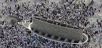 الحجاج الموريتانيون يرمون جمرة العقبة في عيد الأضحى المبارك