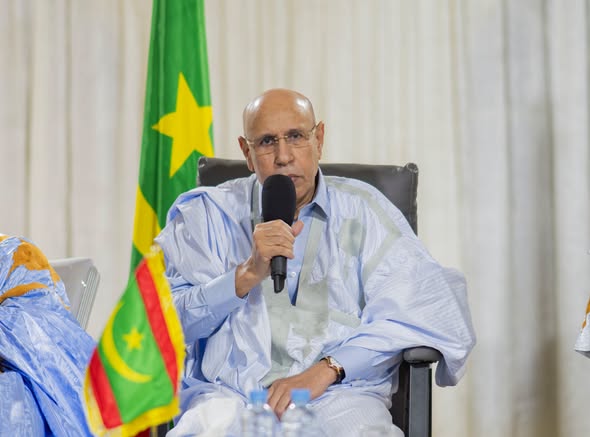 الرئيس ولد الغزواني لأطر شنقيط: بناء موريتانيا لن يتحقق إلا بسواعد أبنائها