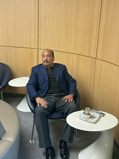 صورة جديدة للرئيس السابق ولد عبد العزيز قبل عودته&nbsp;(…)