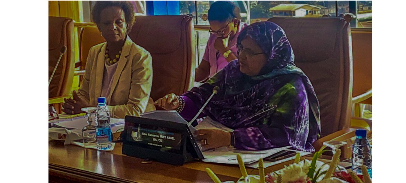 منت عبد المالك تترأس لجنة تحكيم دولية بالكاميرون