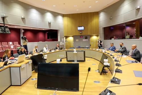 لقاء عمل بين ولد الغزواني ووفد من الاتحاد الأوروبي