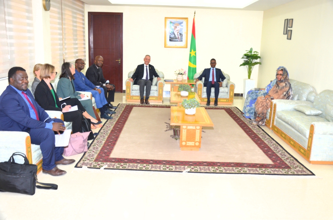 ولد بلال يبحث الانتخابات القادمة مع وفد من الأمم المتحدة