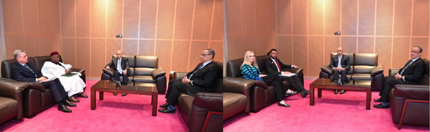 الرئيس ولد الغزواني يلتقي سفير النوايا الحسنة بالولايات&nbsp;(…)