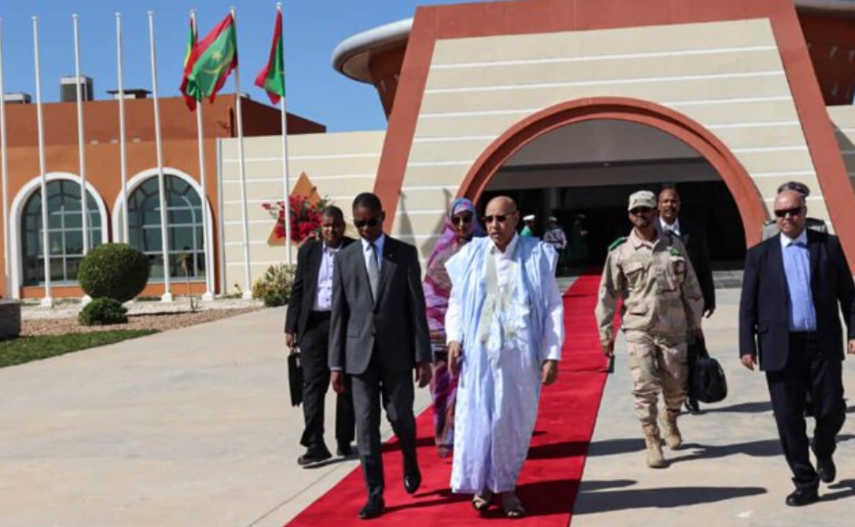 هؤلاء هم من رافقوا الرئيس ولد الغزواني إلى تيشيت