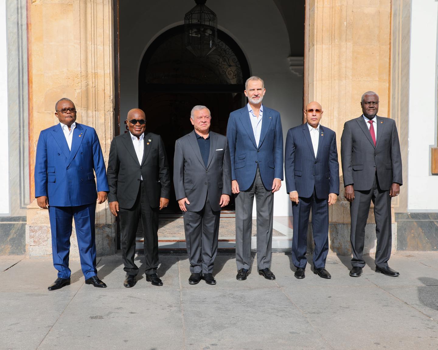 ولد الغزواني يحضر انطلاق مؤتمر مسار العقبة بإسبانيا