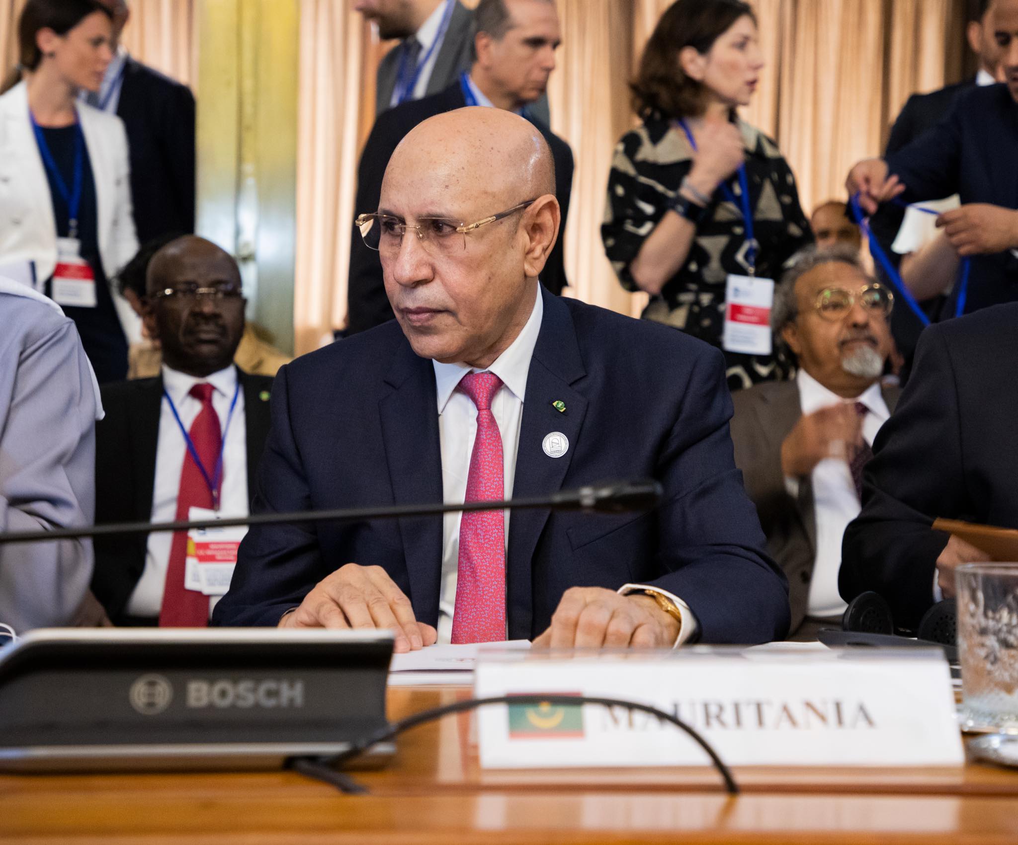 الرئيس ولد الغزواني في روما: التحديات التي يمثلها تدفق&nbsp;(…)