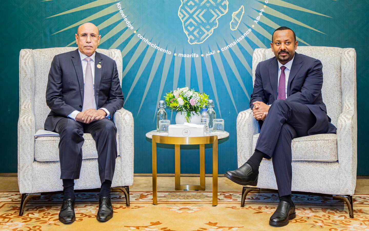 الرئيس غزواني يبحث التعاون بين موريتانيا واثيوبيا مع&nbsp;(…)