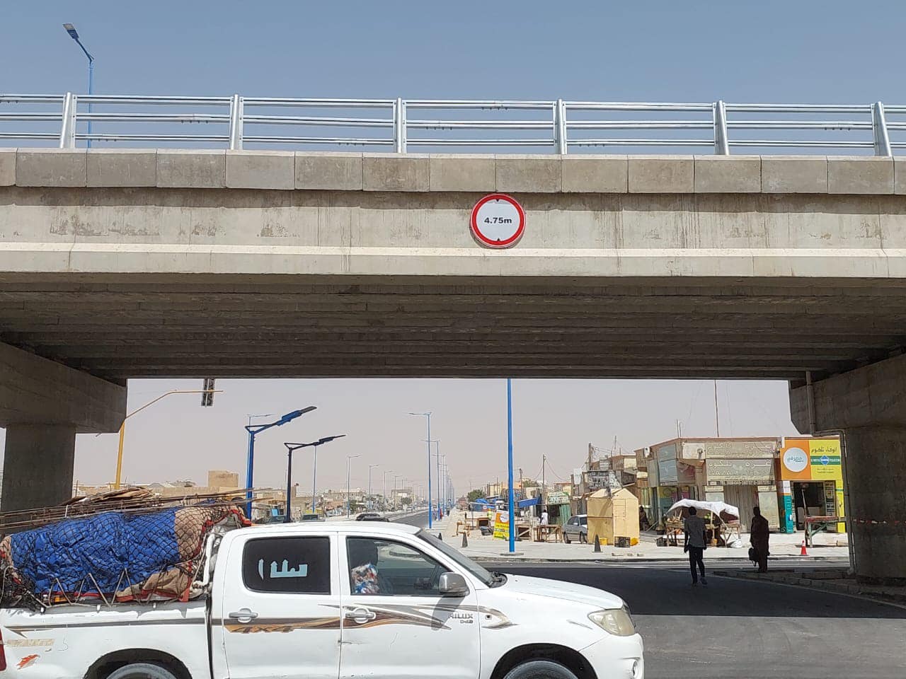 وزارة النقل: هذا الارتفاع يتعدى الارتفاع الأقصى المطلوب