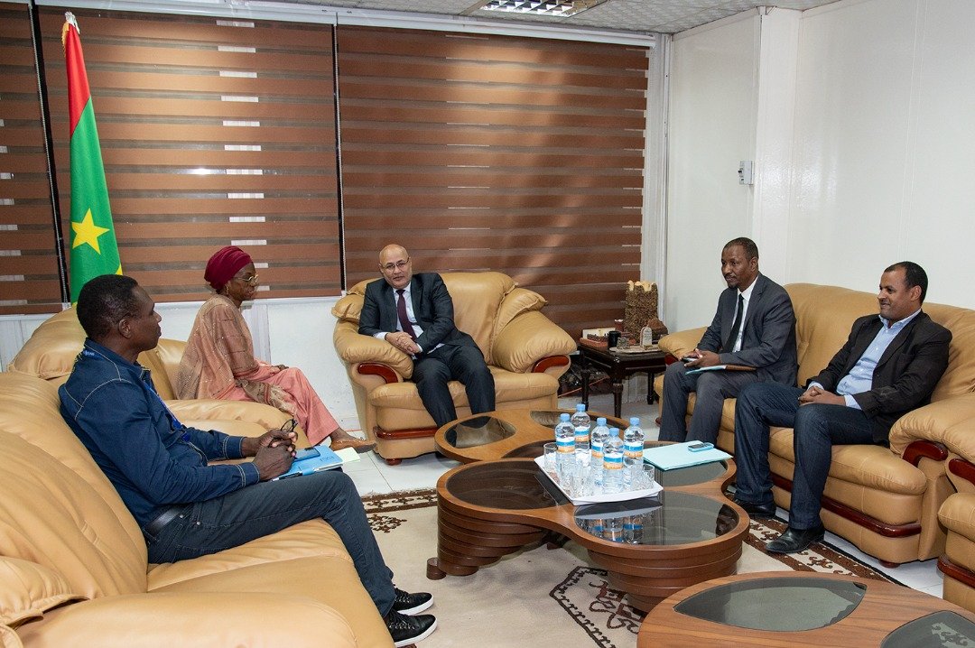 وزير الثقافة الموريتاني يلتقي بالممثلة المقيمة لبرنامج&nbsp;(…)